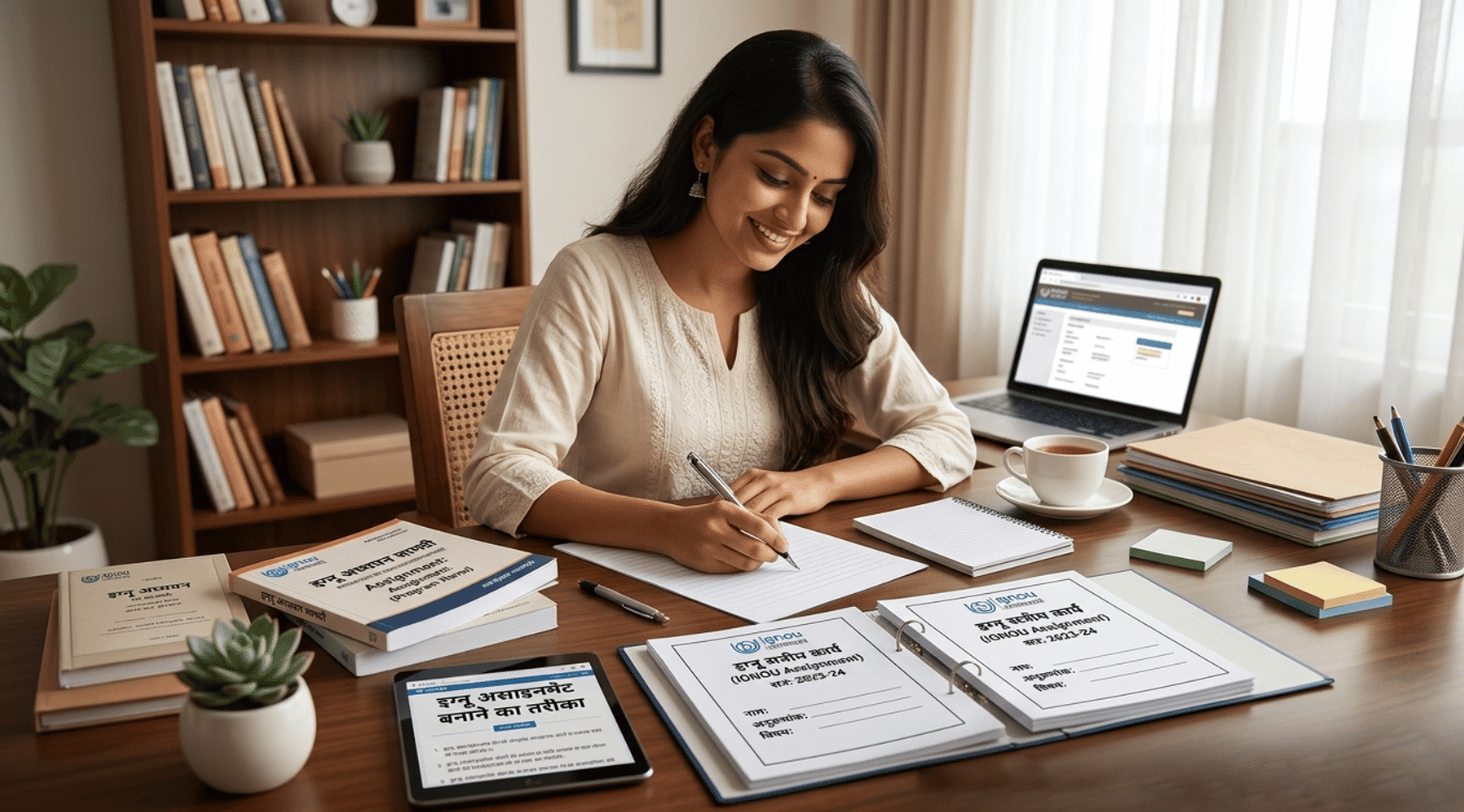 How to Make IGNOU Assignment in Hindi