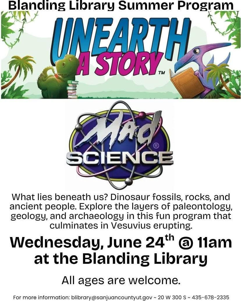 Dinosaur fossils, rocks, and ancient people, explore