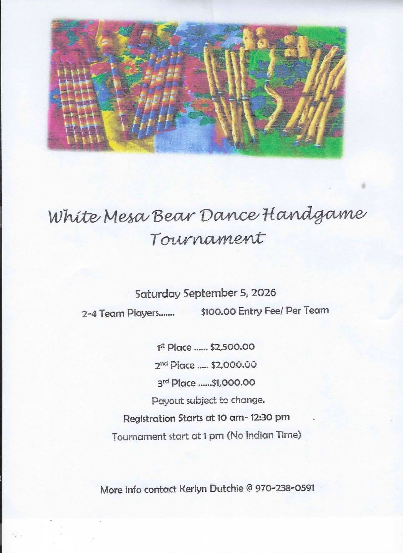 White Mesa Bear Dance Handgame