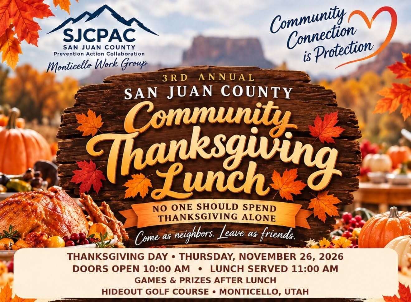Thanksgiving lunch 