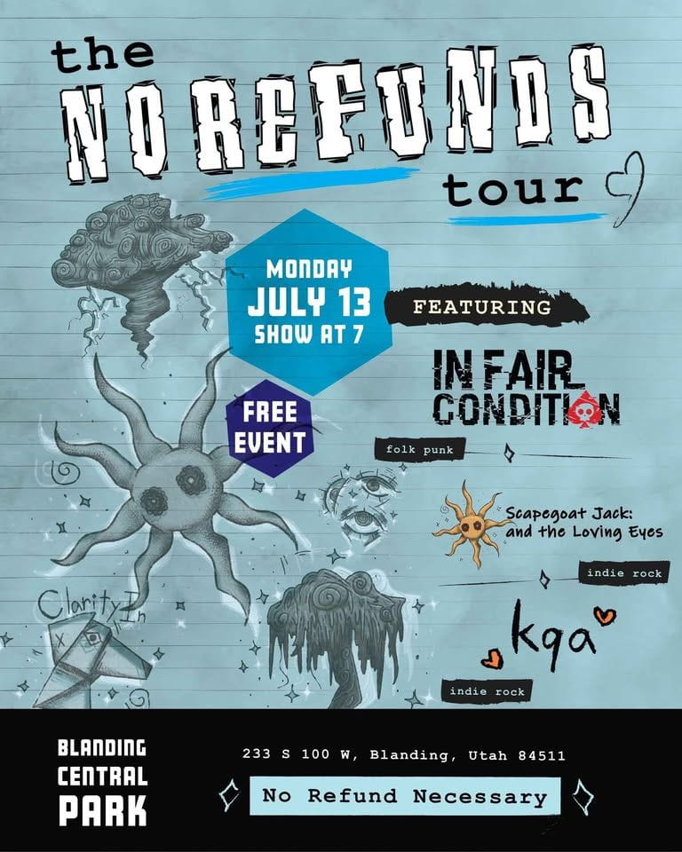 Free event in Blanding central park