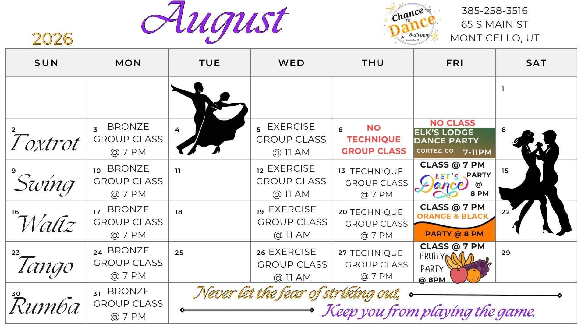 Chance to Dance Ballroom