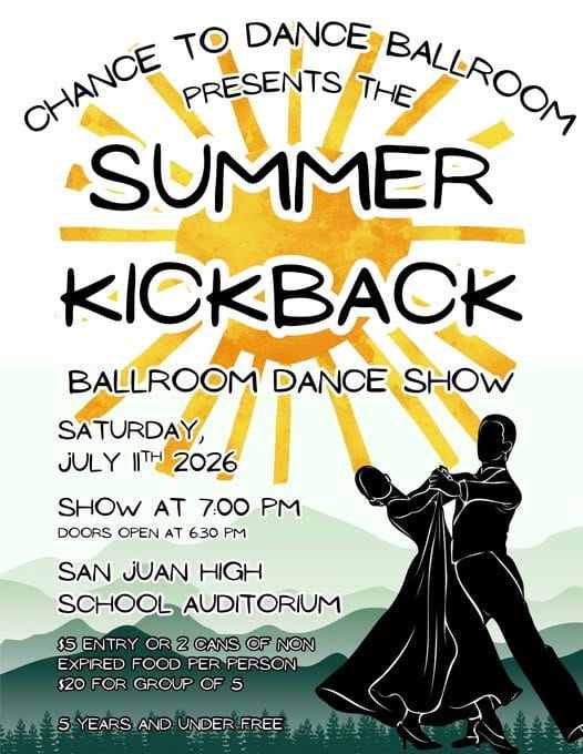 Summer Kickback Ballroom Dance Show
