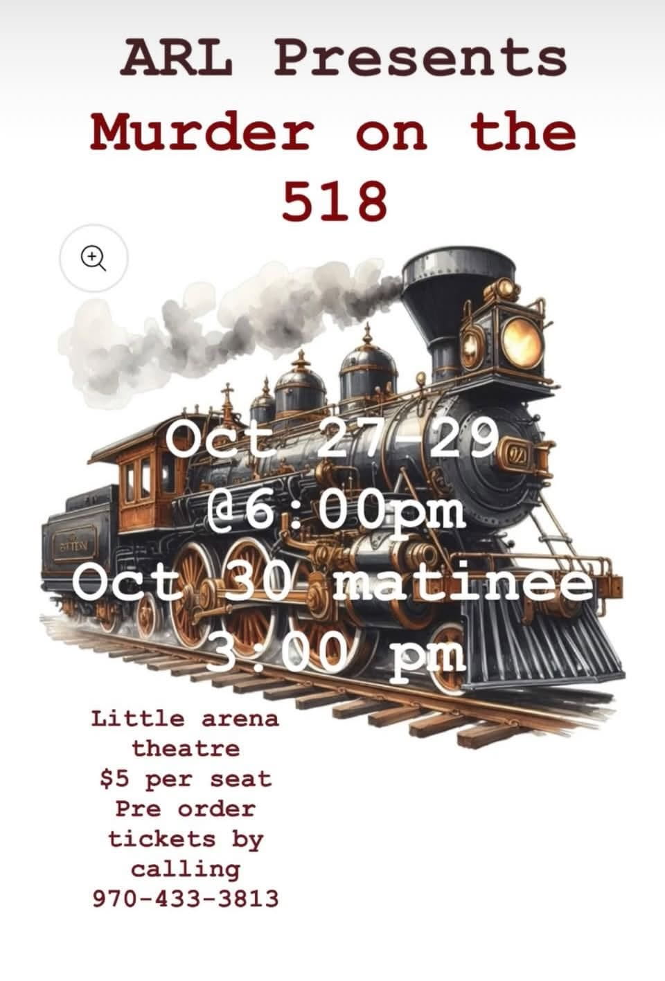 ARL Presents Murder on the 518