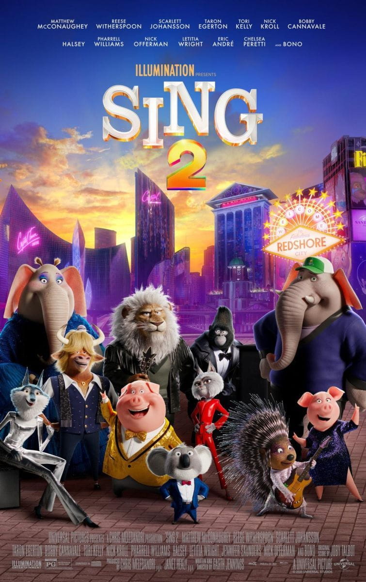 Movie Poster for "Sing 2"