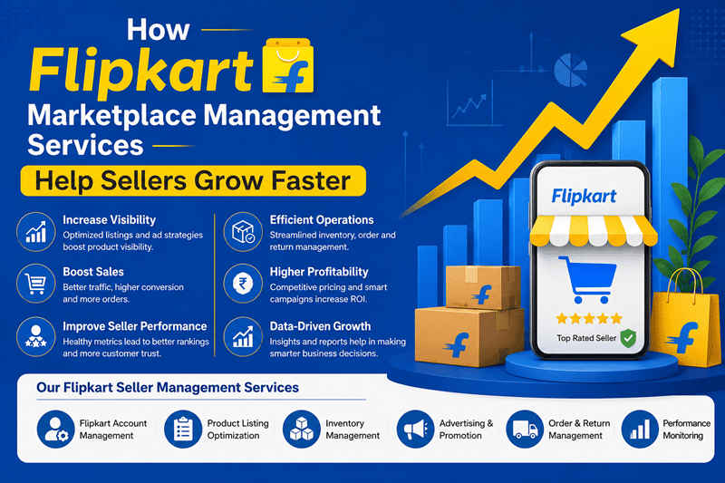 How Flipkart Marketplace Management Services Help Sellers Grow Faster
