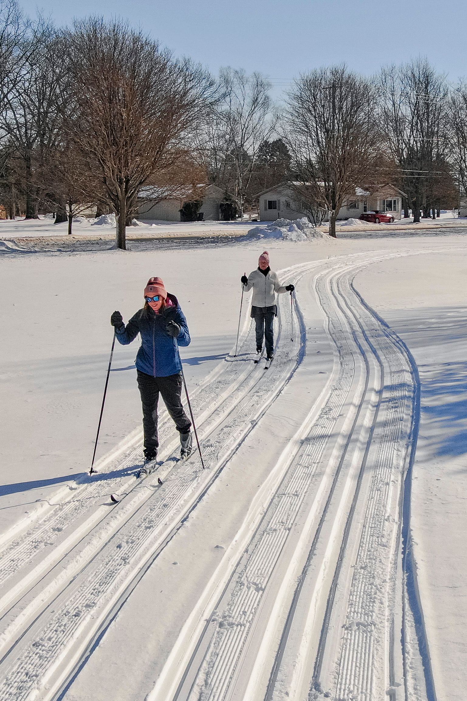Cross Country skiing at Charlevoix Golf Club