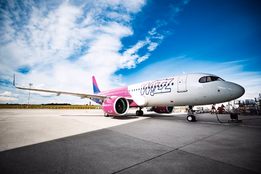 Wizz Air Airbus A320neo aircraft