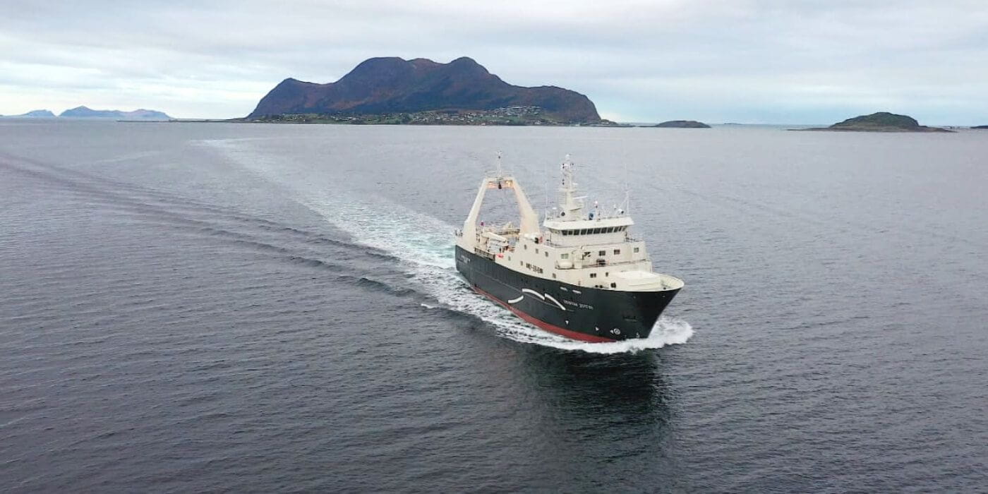 norebo vessel at sea.