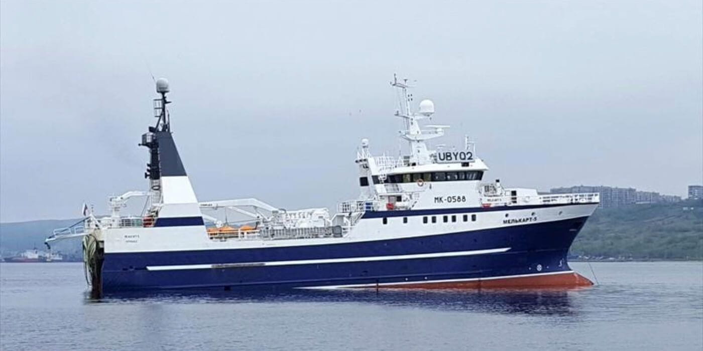 melkart-5 at sea