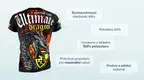 #1 - Infografika - Športové tričko Ultimate Dragon s motívom Smauga s plameňmi v pozadí
