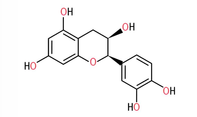 #2 - Infografika - Epicat - chemicka formula epicatechinu