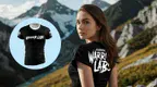 #popis Športové tričko Warrior Labs v čiernej farbe a výrazným nadpisom v ciernej farbe