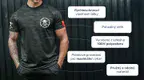 #5 Warrior Labs - Športovec v maskáčovom vojenskom polyesterovom tričku Alpha MAX