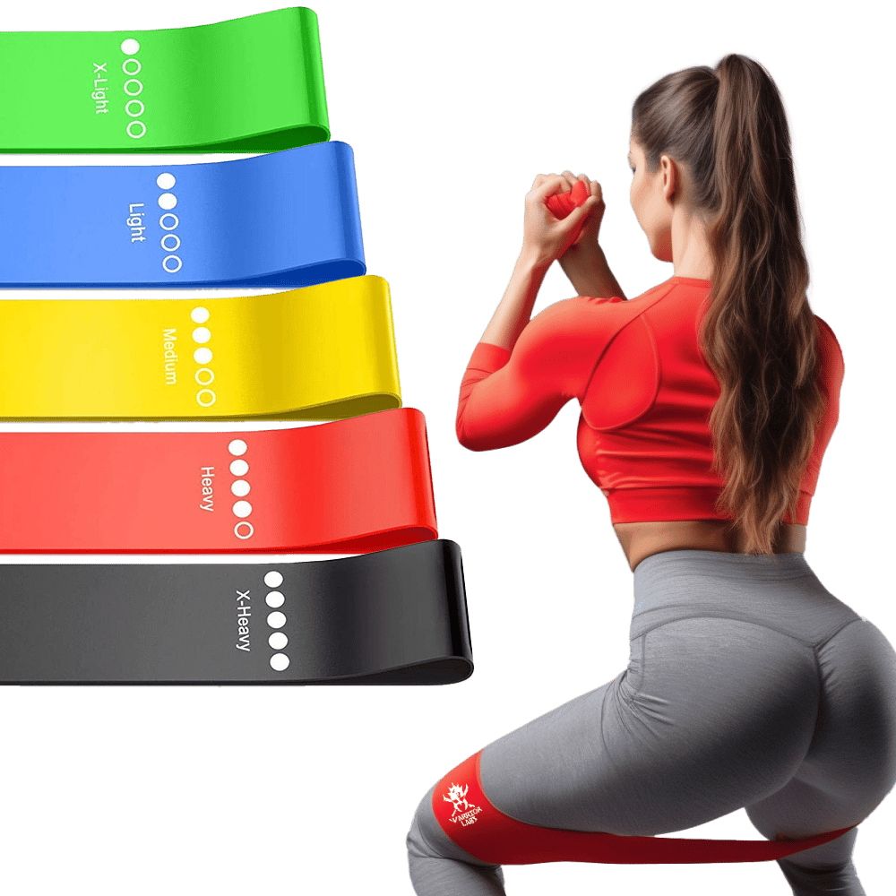 Set posilňovacích expanderov Resistance 5 - transparent