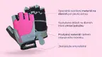 #1 Damske rukavice PH - infografika s benefitmi používania dámskych rukavíc na cvičenie - CZ