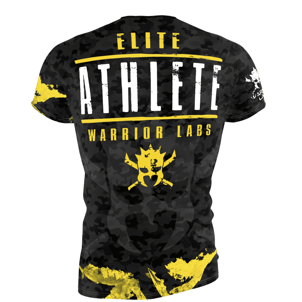 Pánske tričko ATHLETE, čierne, WarriorX Lab