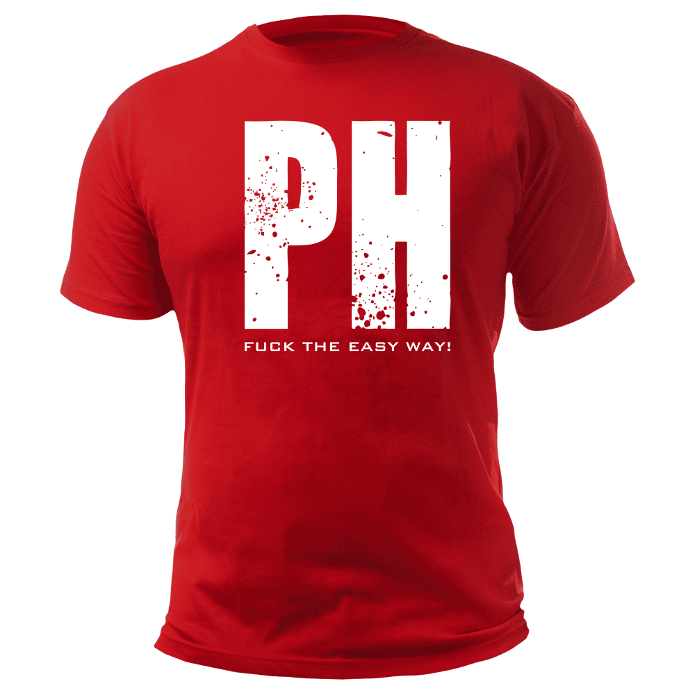 Pánské tričko Red PH - Prohormones