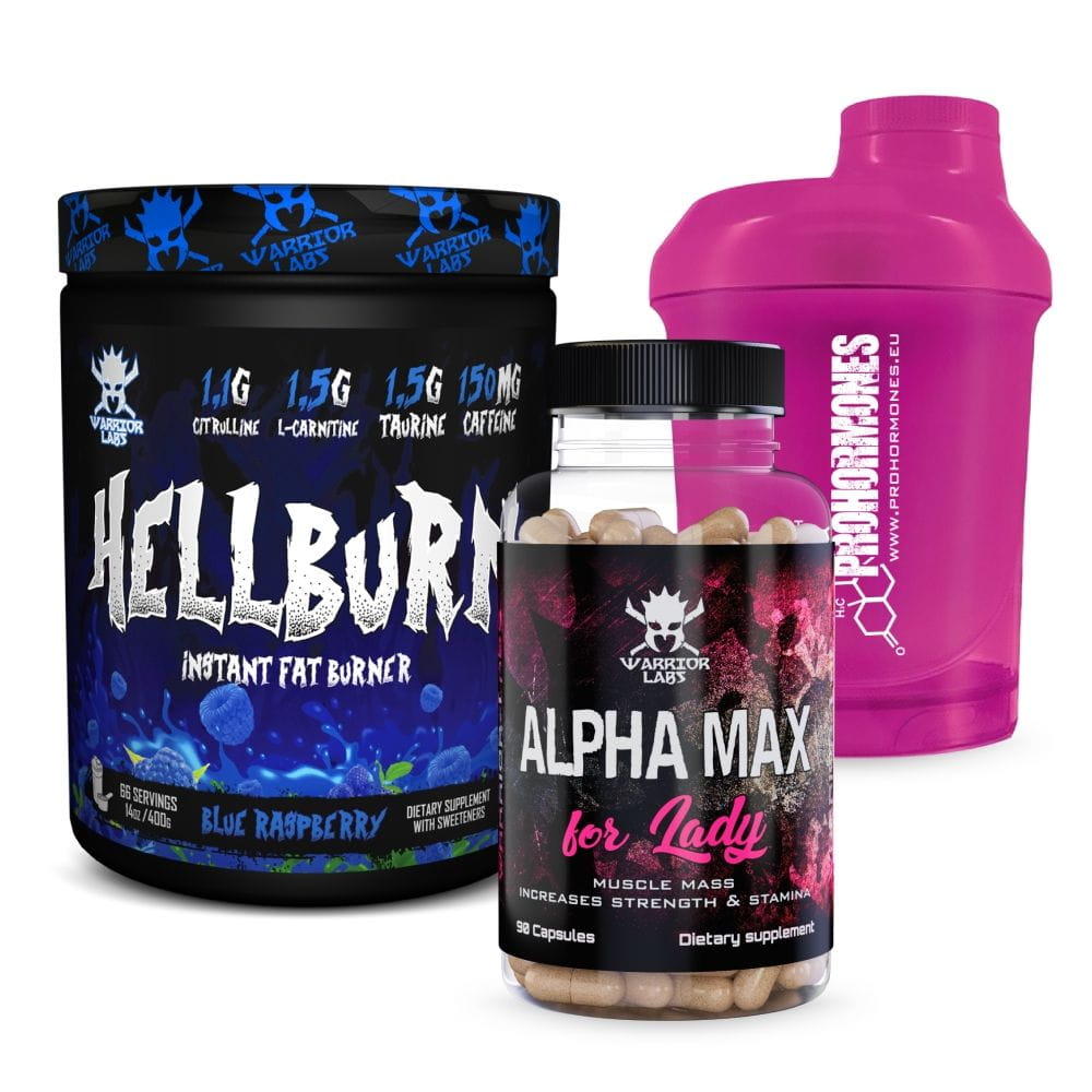 WarriorX Lab - Hellburn instant + AlphaMaX + Shaker