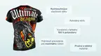 #1 - Infografika - Športové tričko Ultimate Dragon s motívom Smauga s plameňmi v pozadí