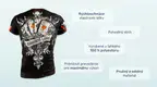#1 - Infografika - Športové tričko Karty s motívom kariet a hazardu s logom Warrior Labs