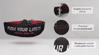 #popis - Infografika - Fitness opasok BLACK Prohormony pánsky