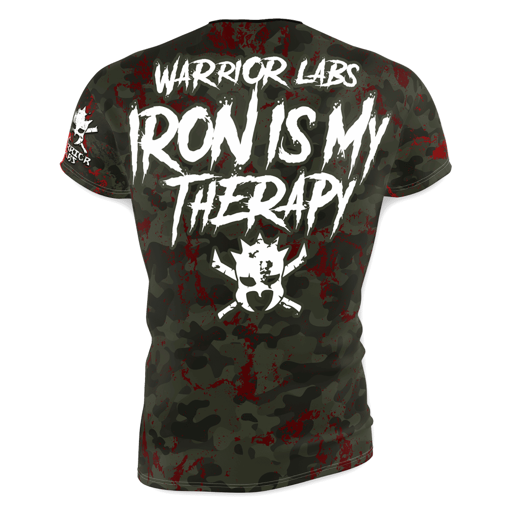 Pánske tričko IRON IS MY THERAPY, WarriorX Lab