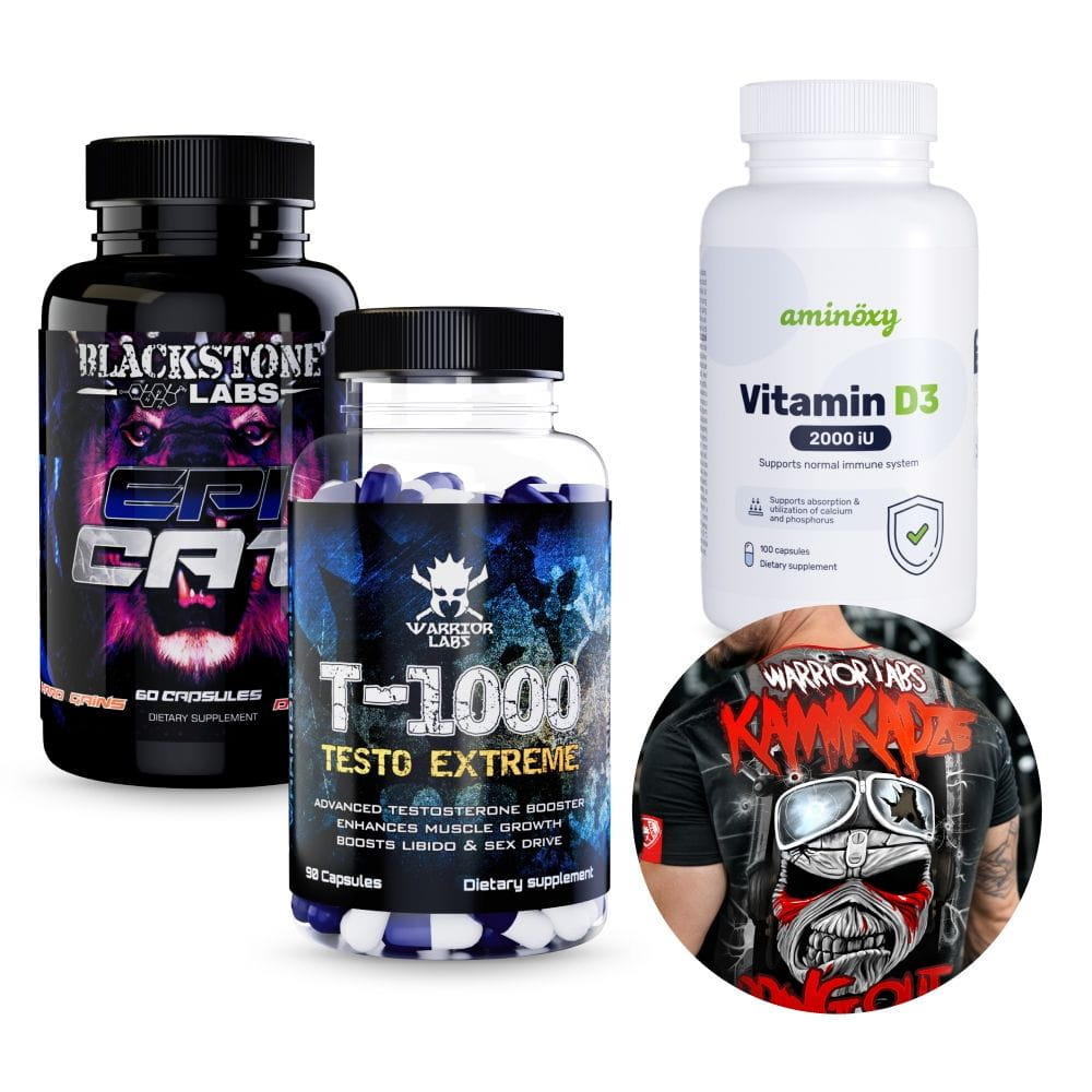 Balicek - Epicat + T1000 + Vitamin D3 + Tricko Kamikadze - balik