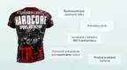 #1 - Infografika - Športové tričko TR-X s benefitmi výrobku