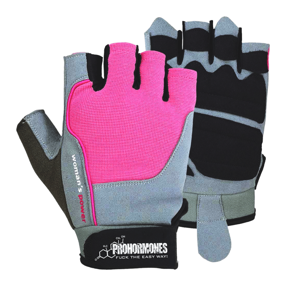 Rukavice dámske PH - ruzove - transparent