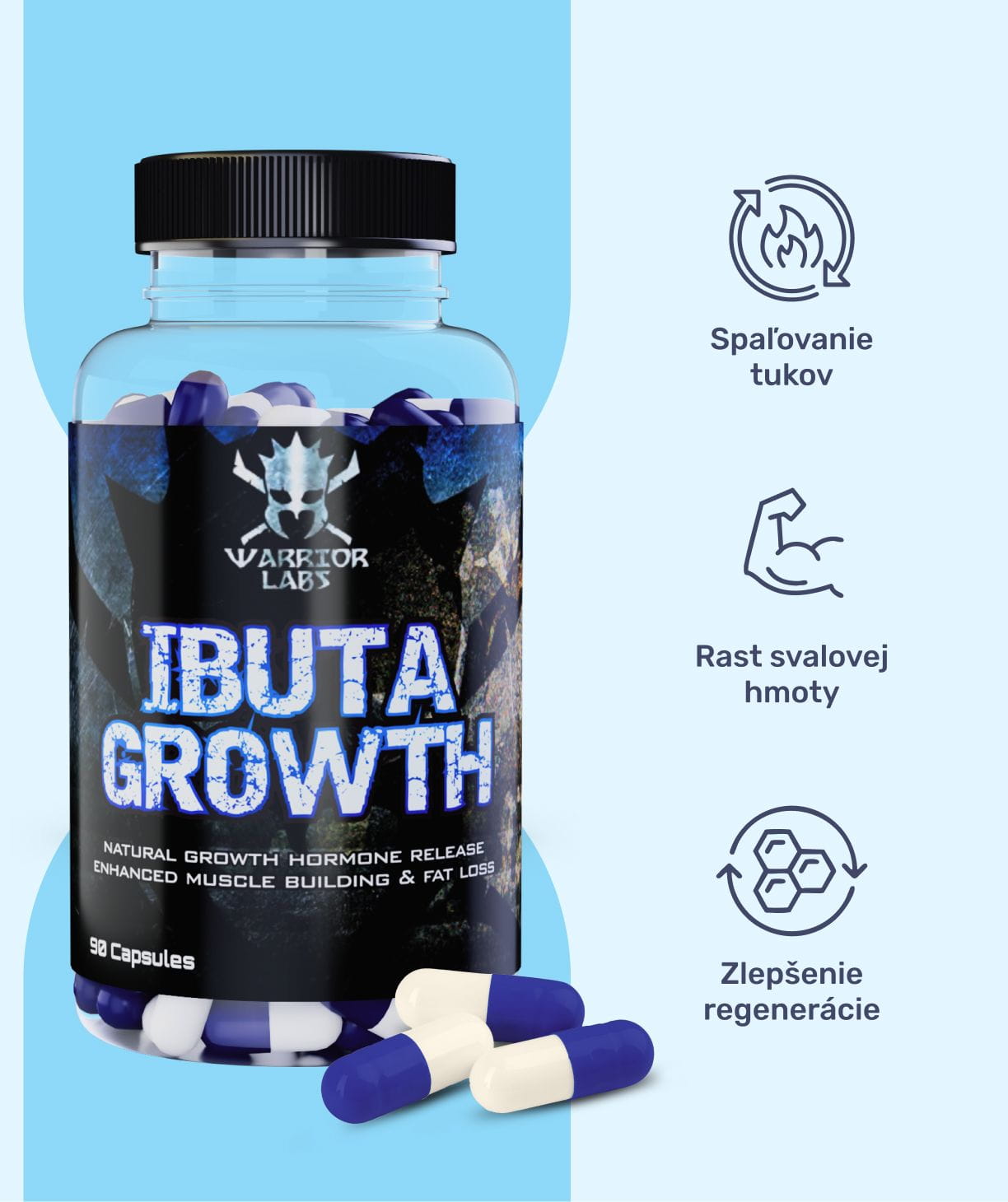#3 - Infografika - IBUTA GROWTH - Ibutamoren a jeho benefity