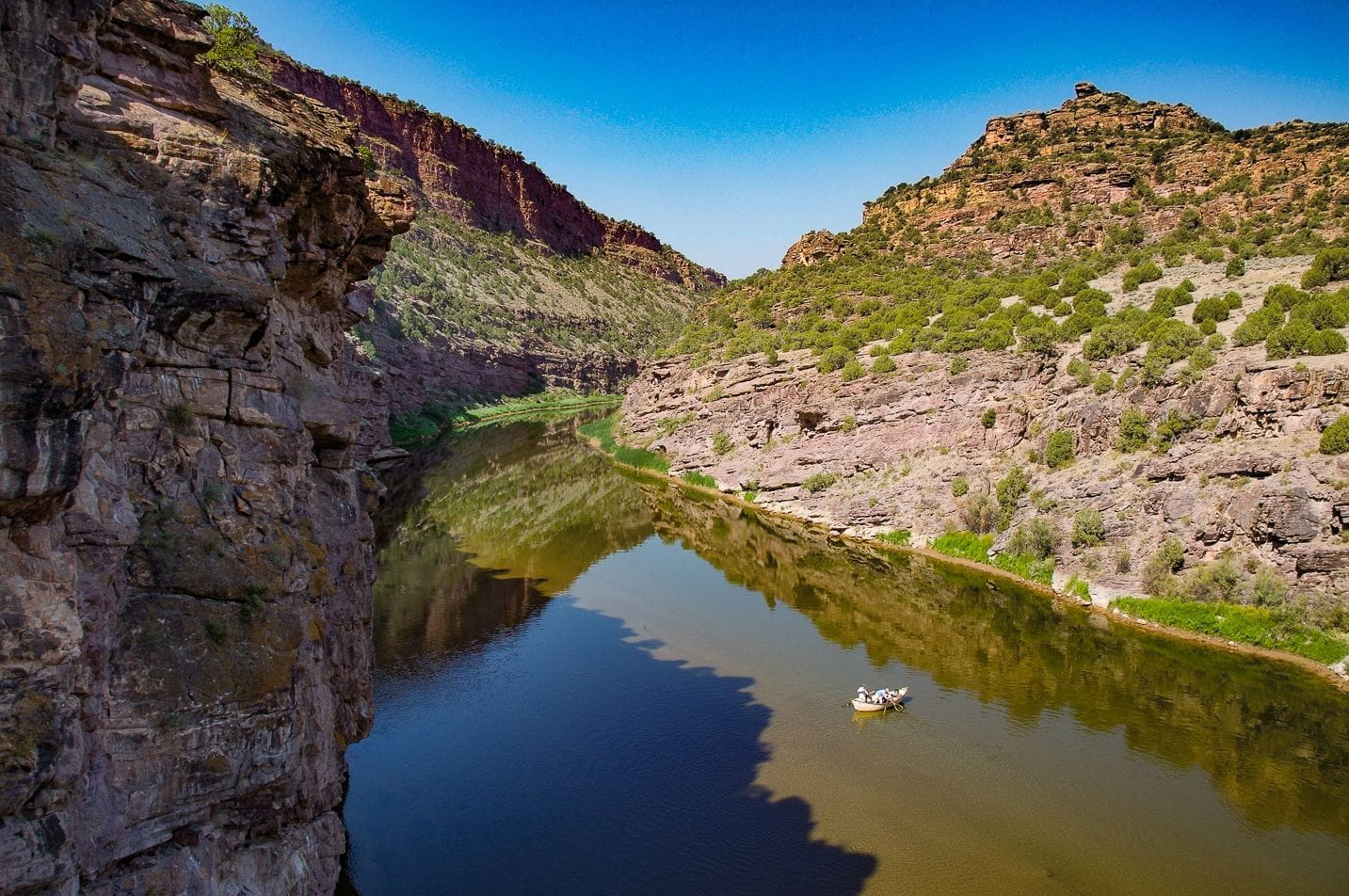 Swallow Canyon of the Green River - Brown's Park