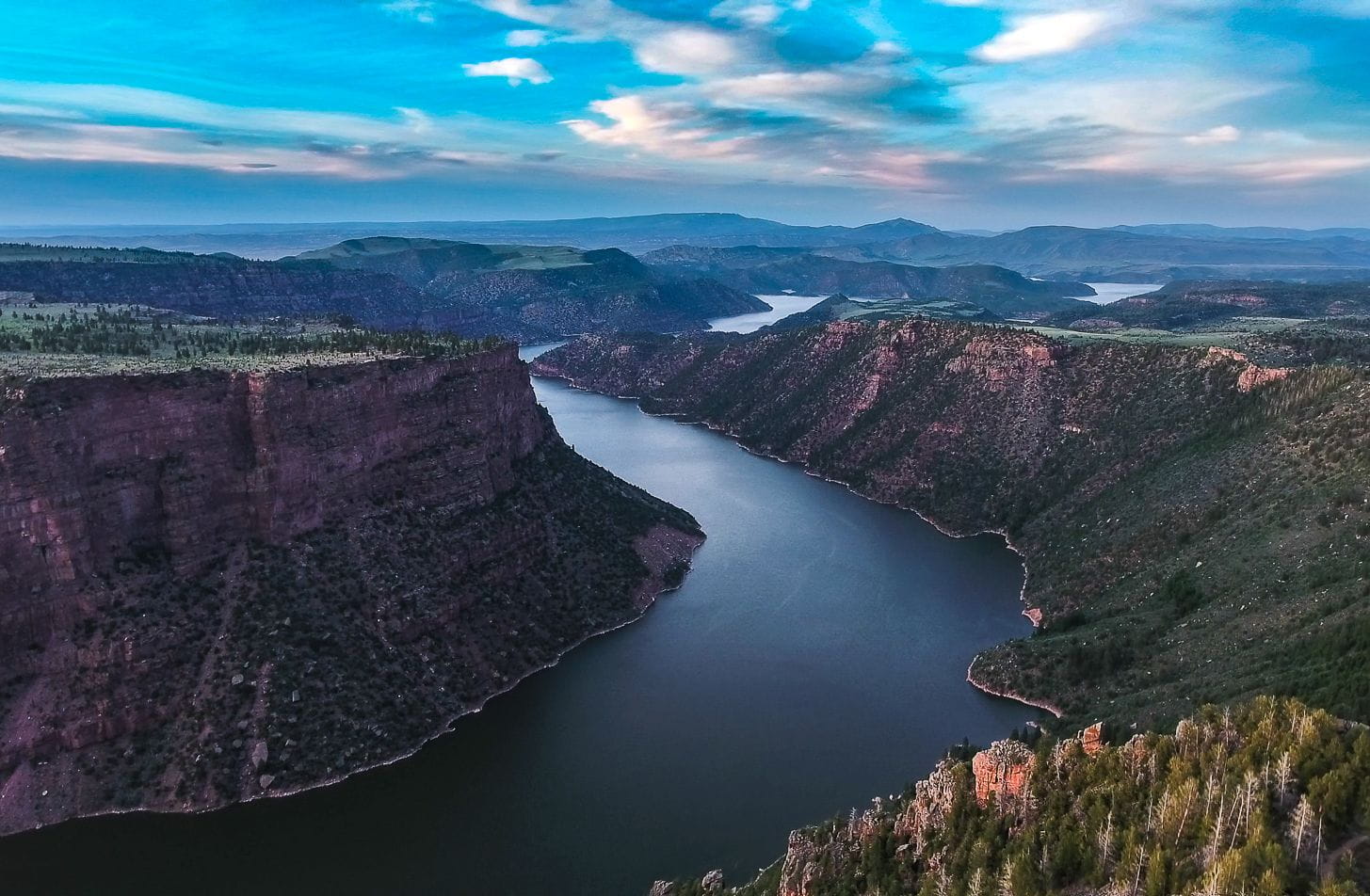 Red Canyon Overlook Drone