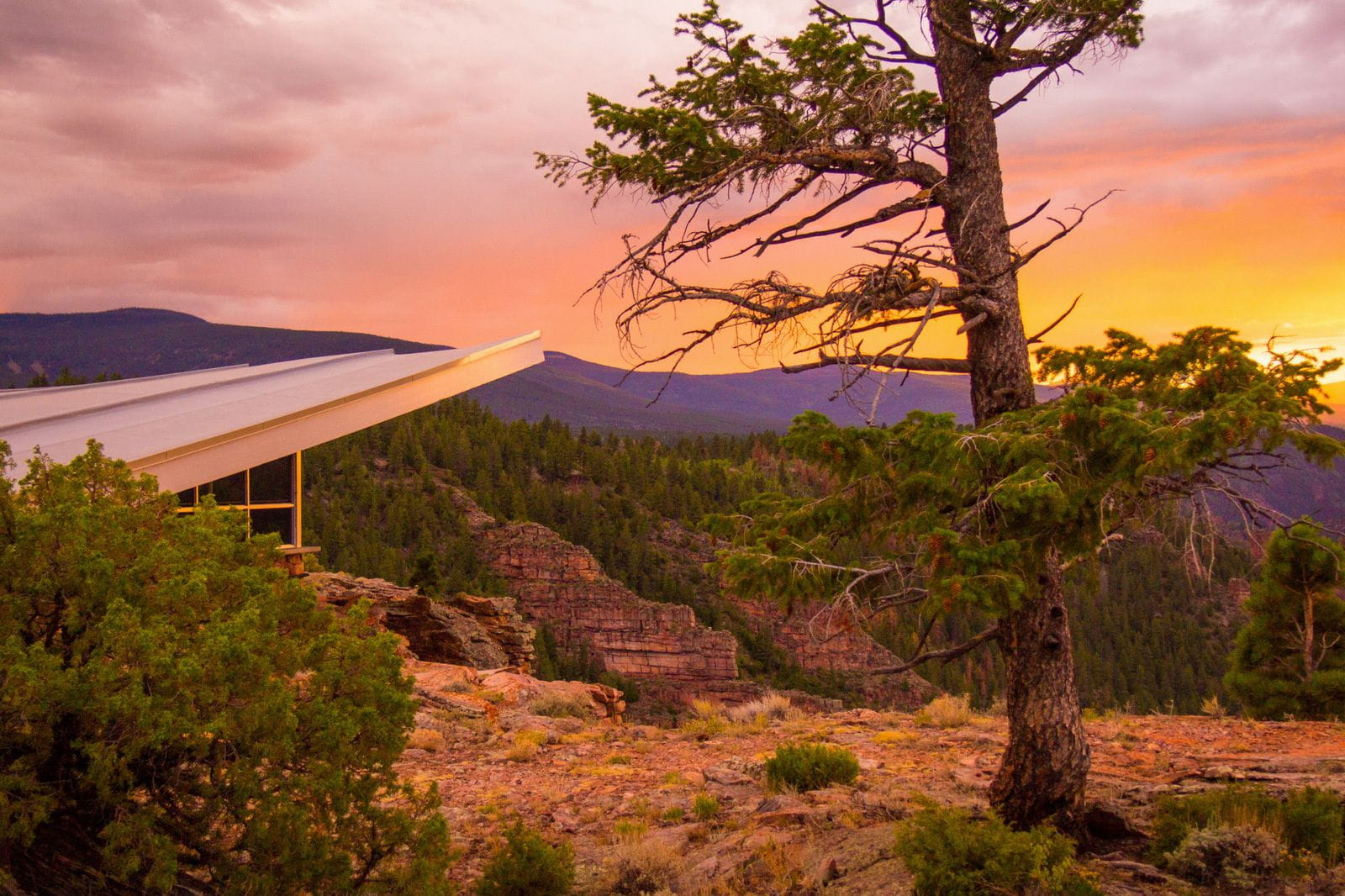 red canyon visitors center, flaming gorge