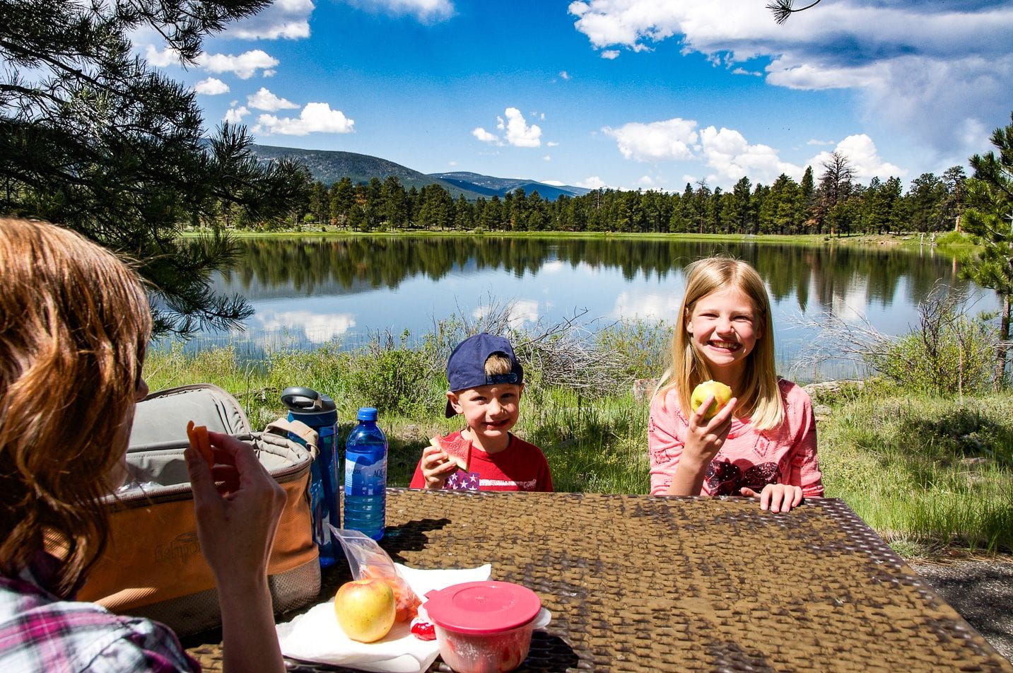 picnic at Green's Lake