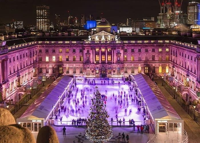 The Ice Rink at Somerset House, London