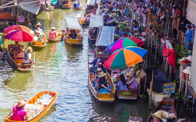 Iconic Floating Markets