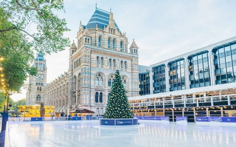 Natural History Museum Ice Rink, London