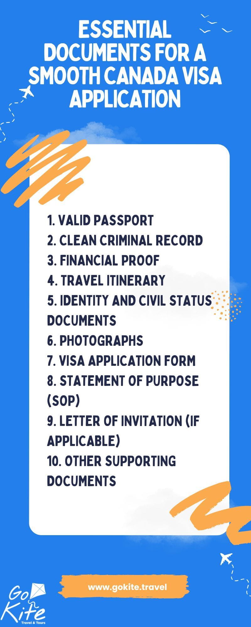 canada visa application