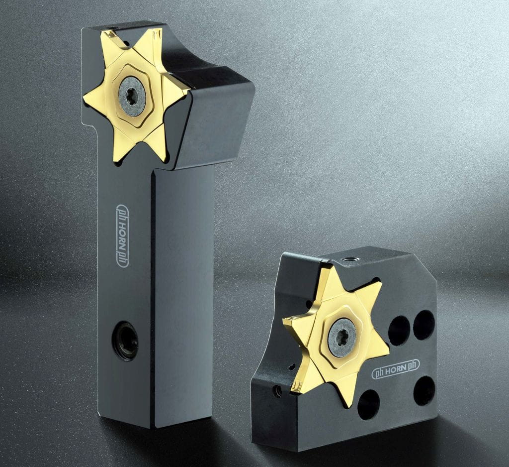 Horn unveils new six-edged grooving inserts