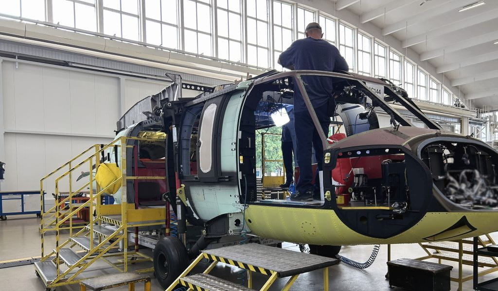 Europas erste Firehawk-Hubschrauber gehen für die Tschechische Republik in Produktion