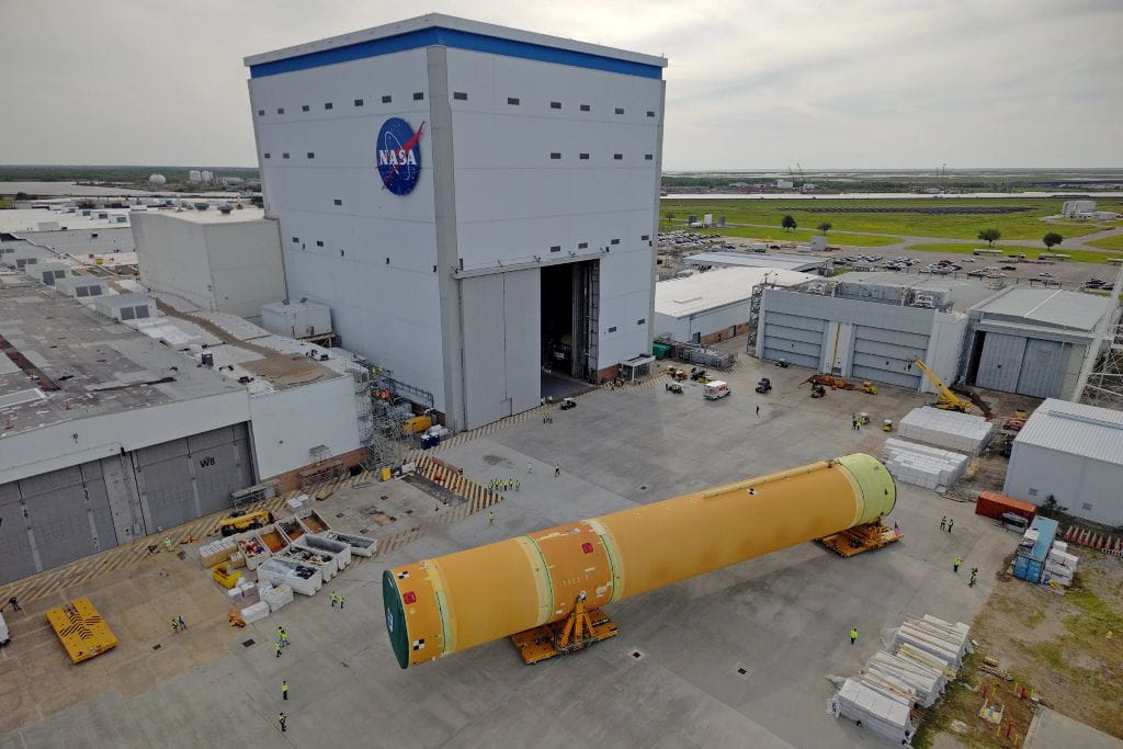 NASA moves Artemis III SLS core stage to Florida for final integration