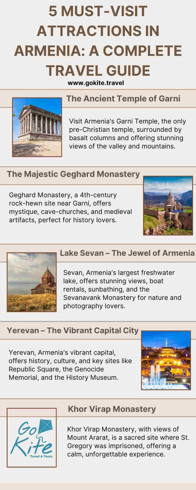 Attractions in Armenia