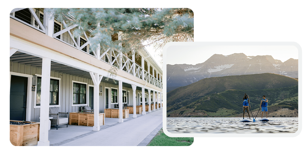 Heber Valley lodging and scenery