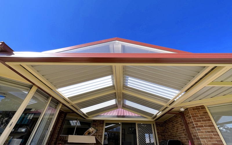 GABLE - FLAT - COLORBOND PATIO
