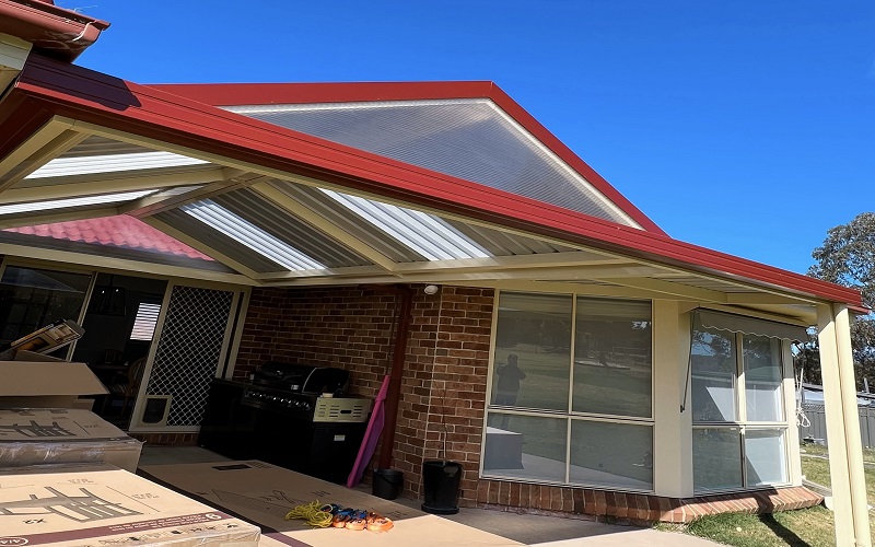 GABLE - FLAT - COLORBOND PATIO