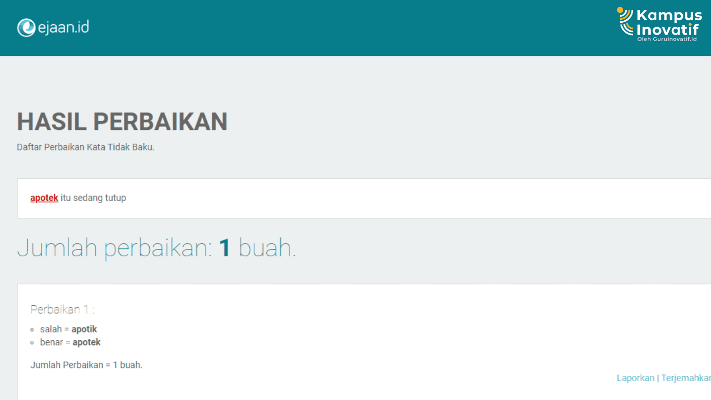 4 Rekomendasi Website untuk Cek Salah Ketik dan EYD