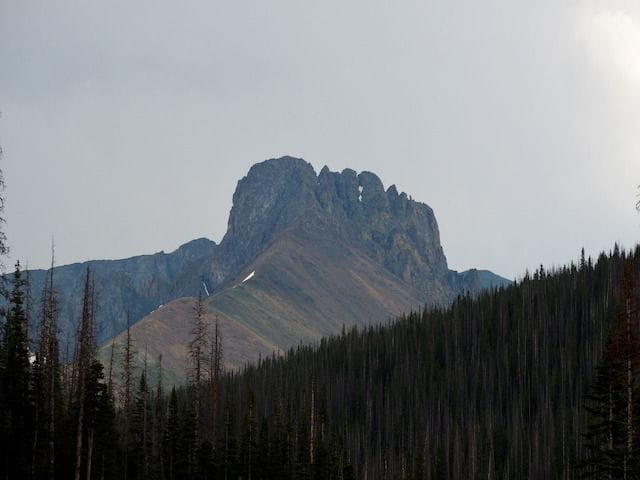 Nokhu Crags near Cameron Pass