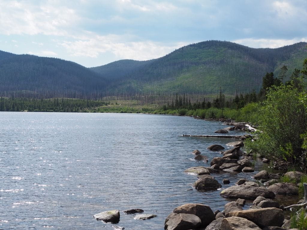 Big Creek Lake. Stunning views and camping all year round.
