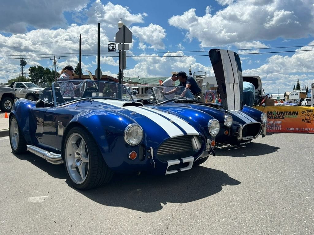 Two 427 Cobras ready to roll in Walden, CO